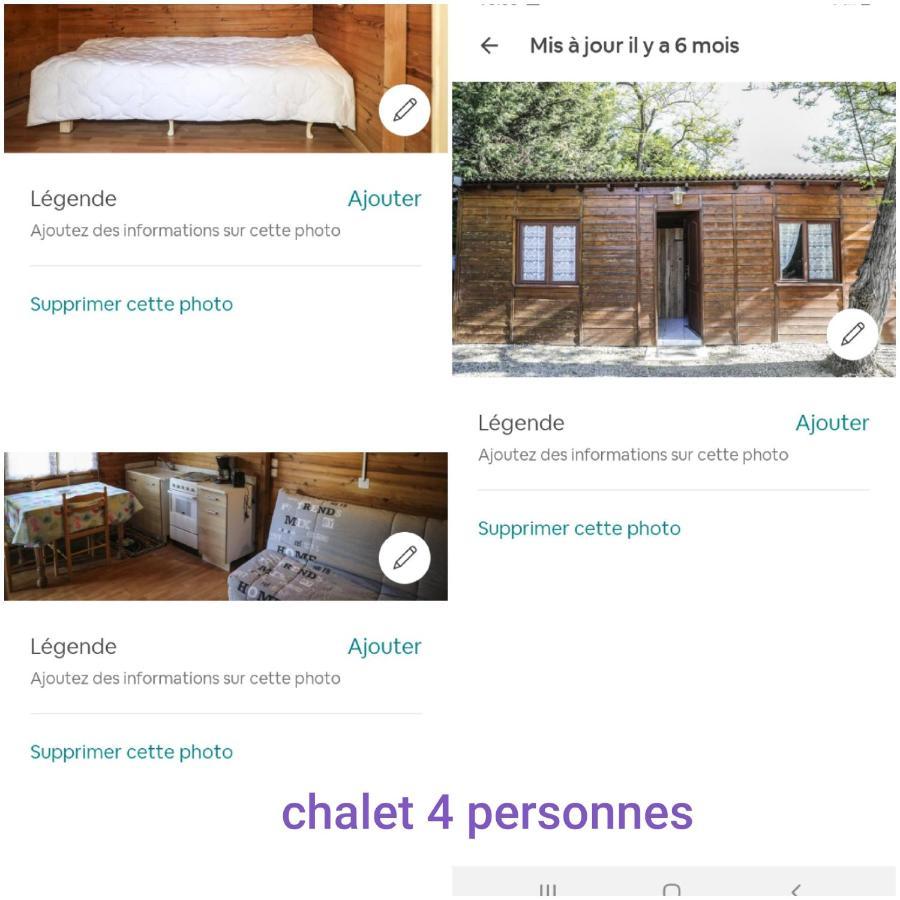 Camping Les Acacias Ξενοδοχείο Saint-Paulet-de-Caisson Δωμάτιο φωτογραφία
